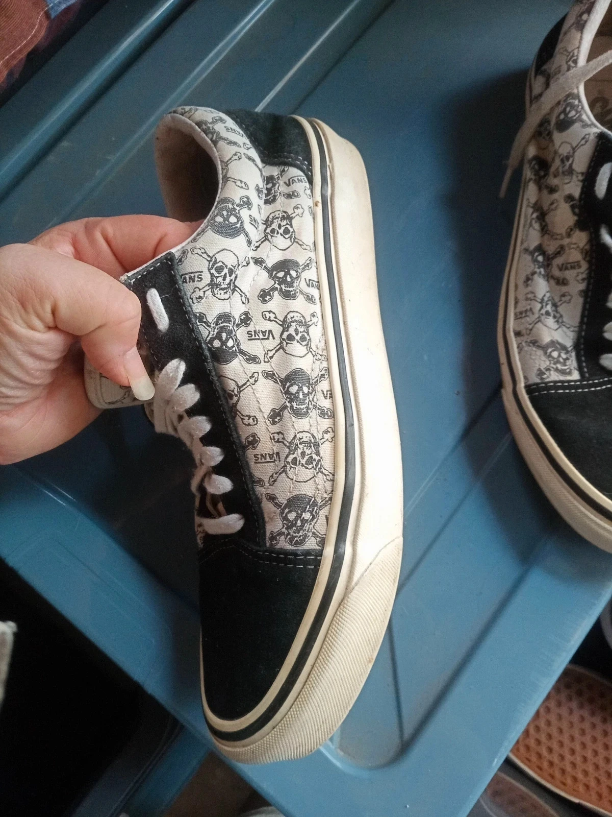 Zapatillas Vans Estilo 36 (Old Skool) con estampado de calaveras - Talla 42.5 – photo 14